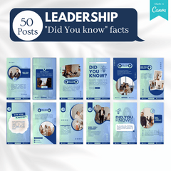 1000+ Leadership Bundle - Social Media Templates