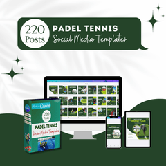 220 Padel Tennis Posts - Social Media Posts