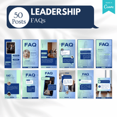 1000+ Leadership Bundle - Social Media Templates