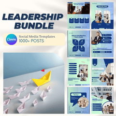 1000+ Leadership Bundle - Social Media Templates
