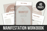 Manifestation Workbook - 40 Pages