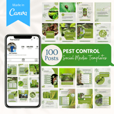 100 Pest Control Canva Templates