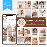 200 Dermatologist Canva Templates