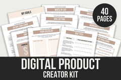 DIGITAL PRODUCT CREATOR KIT - 40 SHEETS