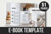 E-book Template - 51 Pages