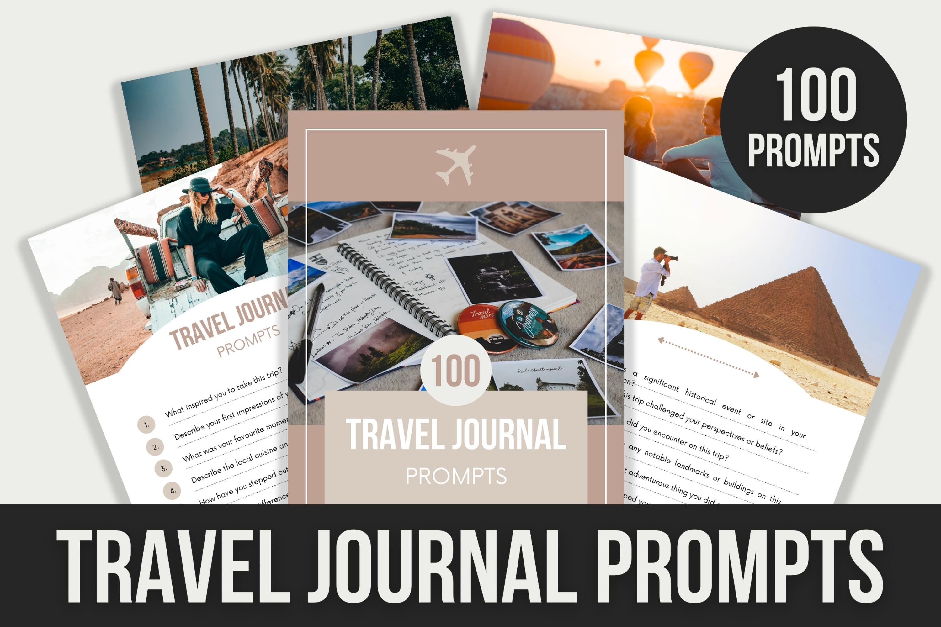 100 Travel Journal Ideas & Prompts For Any Adventure