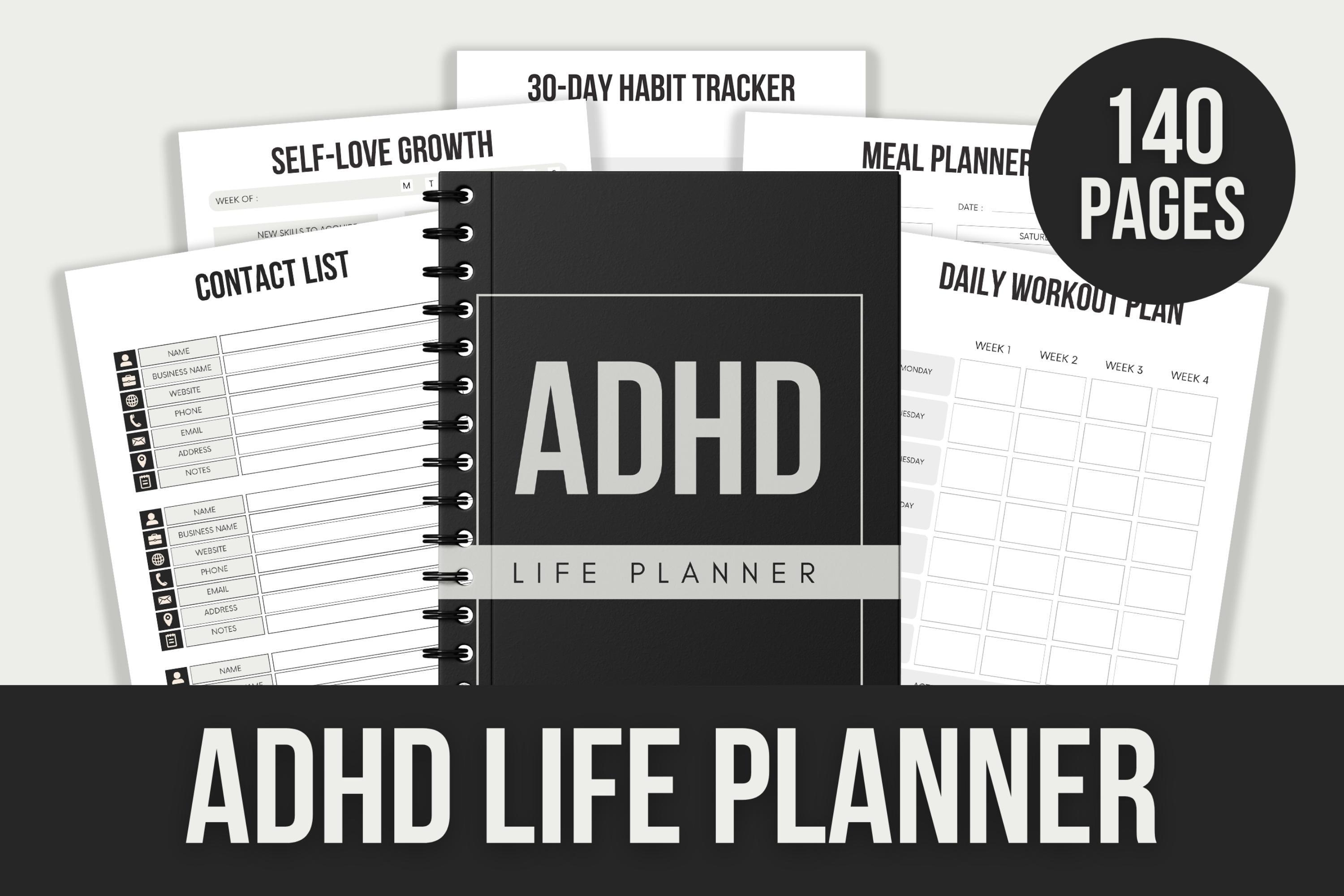 Printable ADHD Life Planner