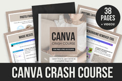 Canva Crash Course - 38 Pages