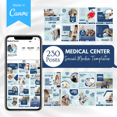 230 Medical Center Canva Templates