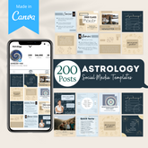 Astrology Social Media Canva Templates