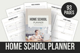 Home School Planner - 93 Pages