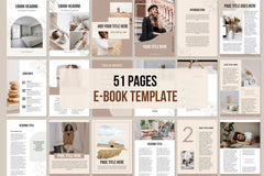 E-book Template - 51 Pages