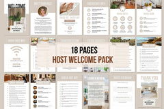 Host Welcome Pack - 18 Pages
