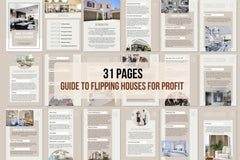 E-book: Guide to Flipping Houses for Profit - 31 Pages