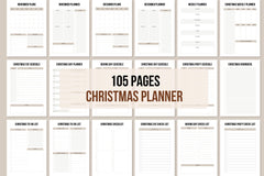 Christmas Planner - 105 Pages