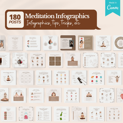 Meditation Bundle - Social Media Templates