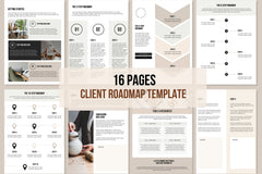 Client Roadmap Template - 16 pages
