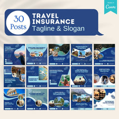 220 Travel Insurance Canva Templates
