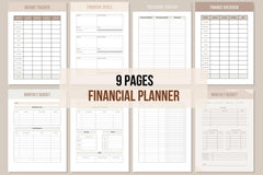 Financial Planner - 9 Pages