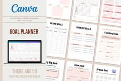 Goal Planner: 50 Pages