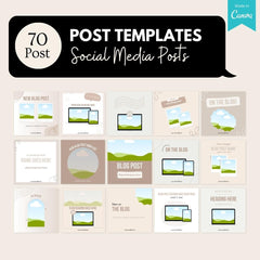 Blog Posts & Other Engagement Boosters β 70 Canva Templates