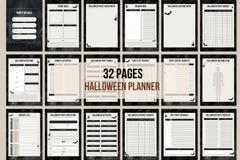 Halloween Planner - 32 Pages