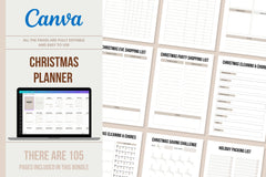 Christmas Planner - 105 Pages