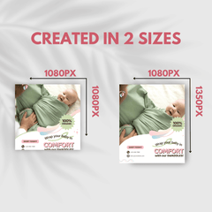 70 Baby Products Promotion Canva Templates
