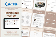 Business Plan Template - 17 Pages