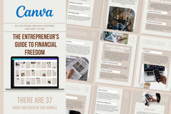 E-Book: The Entrepreneur's Guide to Financial Freedom - 37 Pages