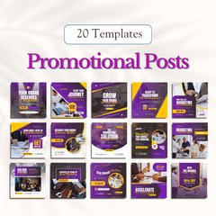 Marketing Canva Templates Bundle β 300 Templates