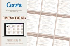 Fitness Checklists - 14 Lists