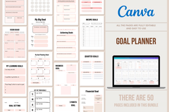 Goal Planner: 50 Pages