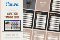 Marathon Training Guide - 55 Pages