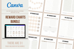 Reward Charts Bundle - 31 Pages