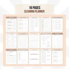 Essential Cleaning Planner Bundle