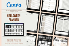 Halloween Planner - 32 Pages