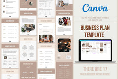 Business Plan Template - 17 Pages