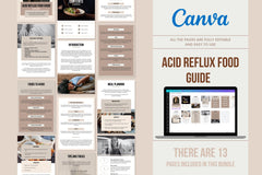 Acid Reflux Food Guide - 13 Pages
