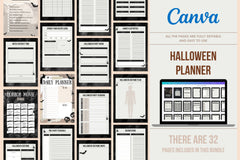 Halloween Planner - 32 Pages