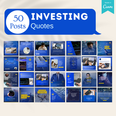 500 Investing Posts - Social Media Templates
