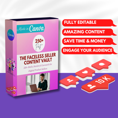 The Faceless Seller Content Vault