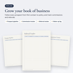 Insurance Agent Business Planner: Grow your book of business