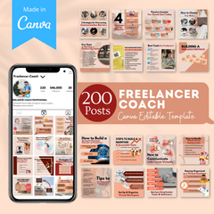 Freelancer Coach - Social Media Templates