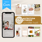 350 Nutrition Story - Social Media Templates