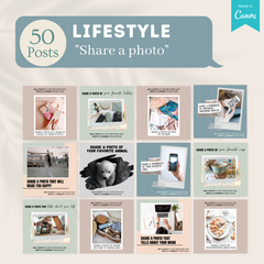 400 Lifestyle Posts - Social Media Templates