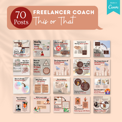 Freelancer Coach - Social Media Templates