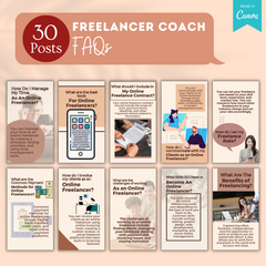 Freelancer Coach - Social Media Templates