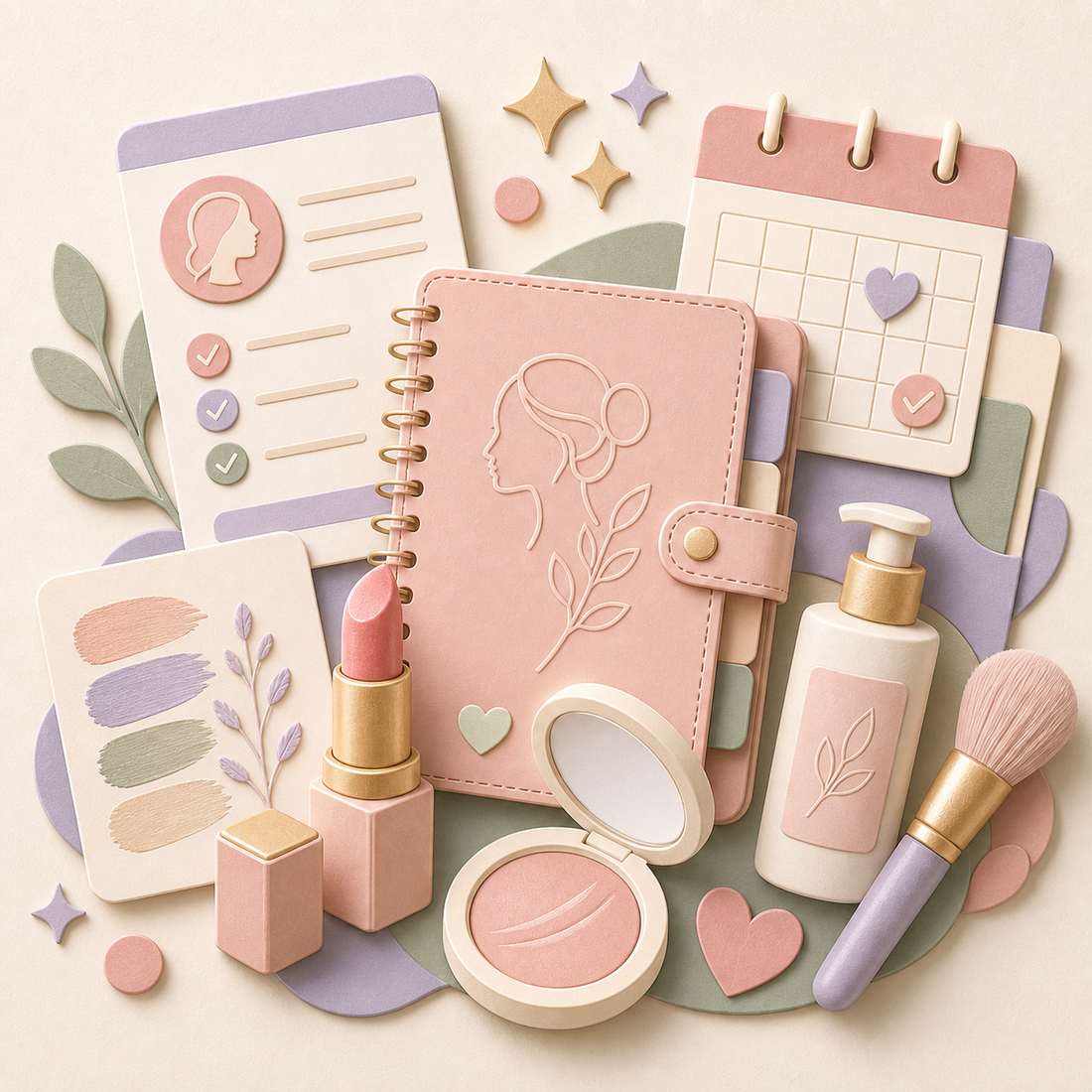 Beauty & Cosmetics Planners & Ebooks