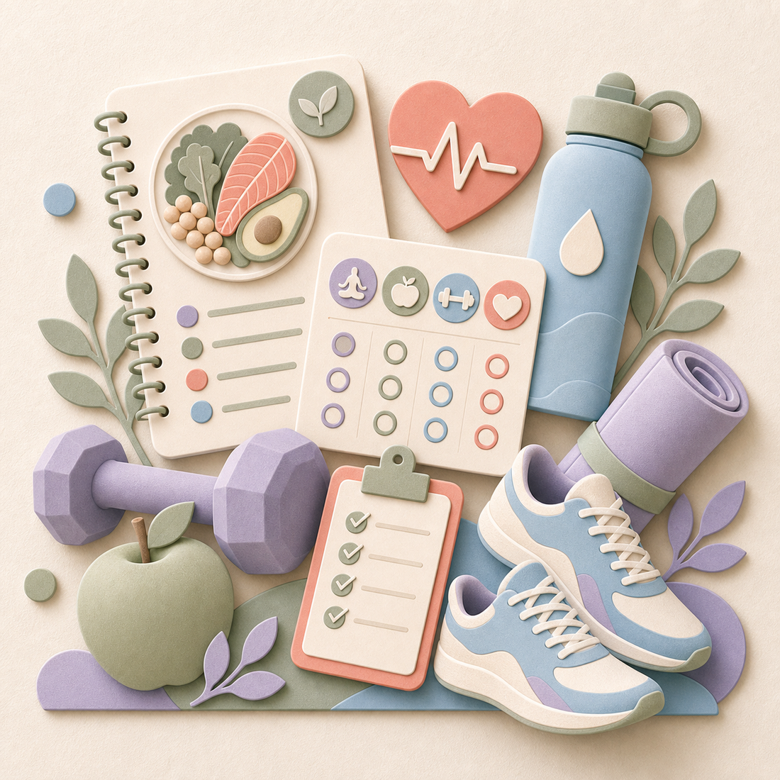Health & Fitness Planners & E-books
